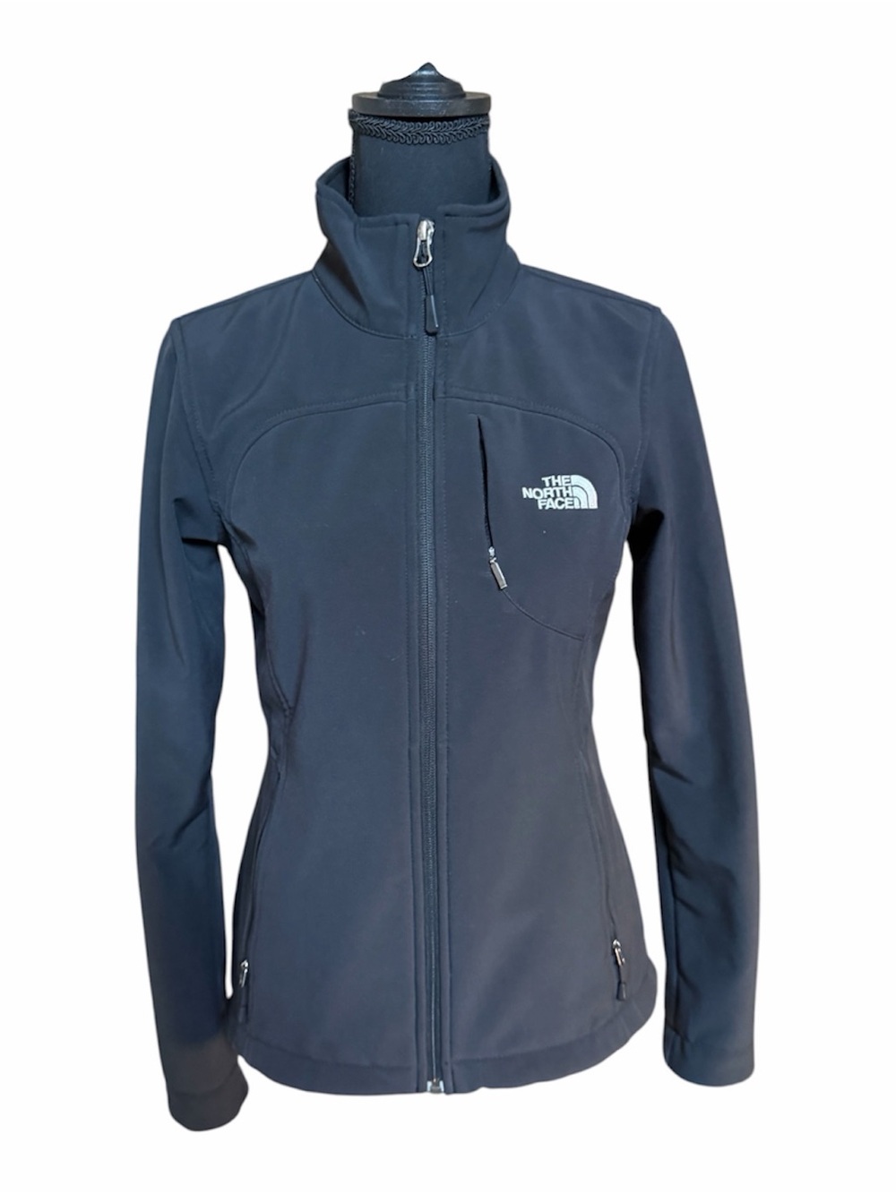 The North Face Women's Dark Navy Softshell Utility Jacket XS
